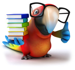 Fun parrot © Julien Tromeur