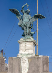 Fototapeta na wymiar Statue of St. Michael
