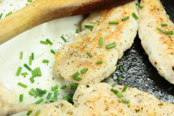 aiguillettes de poulet 