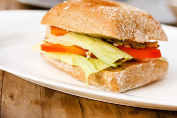 sandwich with chicken
