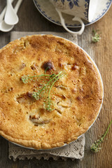 Apple and pear pie
