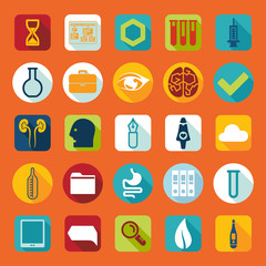 Set of medical icons