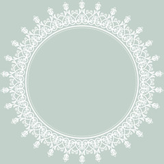 Floral Seamless Vector Pattern. Orient Abstract Background