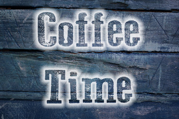 Coffee Time Concept
