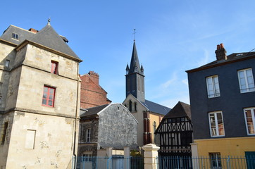 Centre-ville de Lisieux (Normandie)