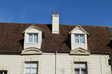 Toiture avec deux lucarnes