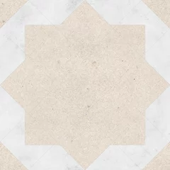 Fotobehang Seamless marble and sandstone tiles pattern © kunertus