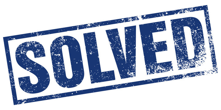 solved stamp