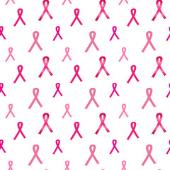 Breast cancer ribbon background