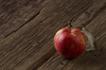 Apple on a blackboard