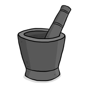recommend clip art: kitchen mortar and pestle