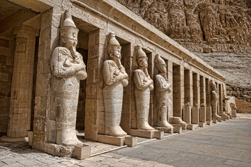 Hatshepsut bij Luxor in Egypte