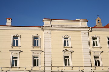 Fototapeta na wymiar Building in the Old Town in Vindows