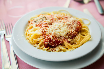 vegetarian spaghetti