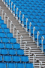Fototapeta premium Stadium seats and staircase