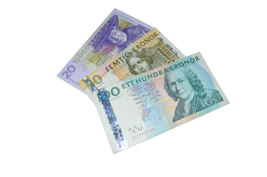sek  Swedish crowns banknotes