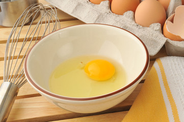 natural raw egg