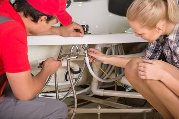 Fototapeta premium Plumbing