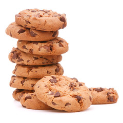 Chocolate homemade pastry cookies