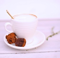 Sweet Dark Chocolate and Apple Truffles
