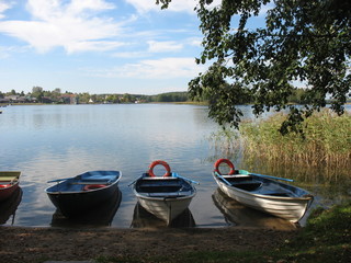 Осень на озере