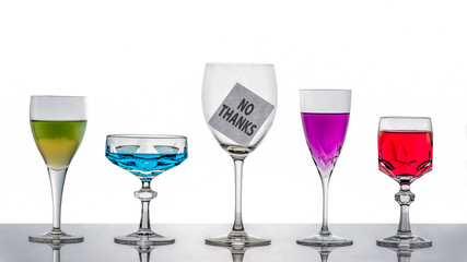 Alcohol? No thanks