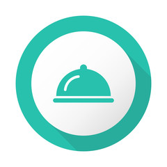 Flat Long Shadow Icon - Vector