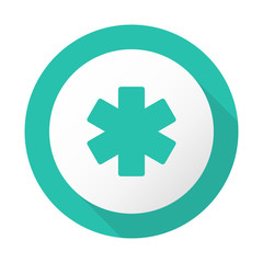 Fototapeta premium Flat Long Shadow Icon - Vector