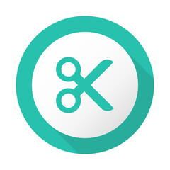 Flat Long Shadow Icon - Vector