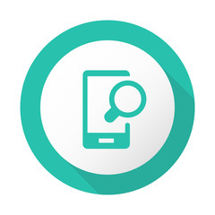 Flat Long Shadow Icon - Vector