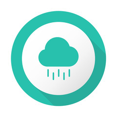 Flat Long Shadow Icon - Vector