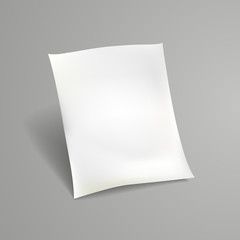 white sheet of paper