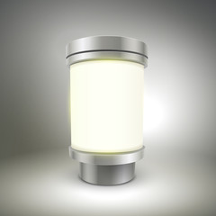 futuristic design lamp