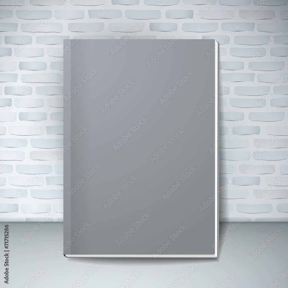 Sticker grey notebook