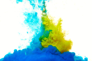 Abstract paint splash