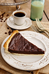 Chocolate tart