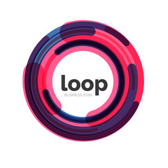 Loop, infinity business icon