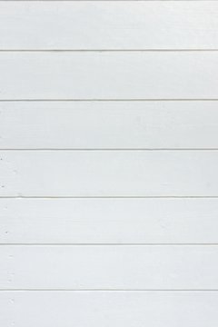 White Wood Boards Panel