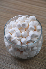 White marshmallows