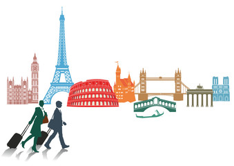 Reisen und Tourismus in Europa © scusi