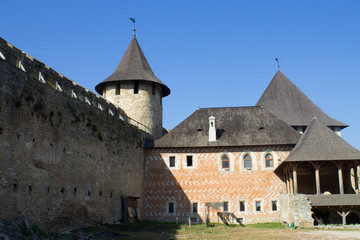 Fototapeta na wymiar old medival castle