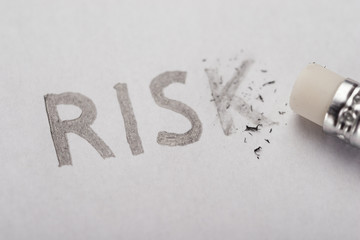 Eliminating risk concept