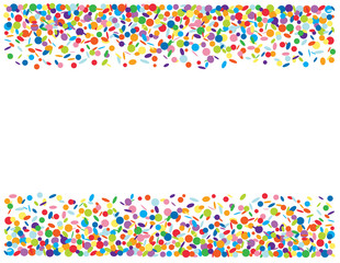 Abstract confetti background