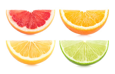 colorful citrus slices