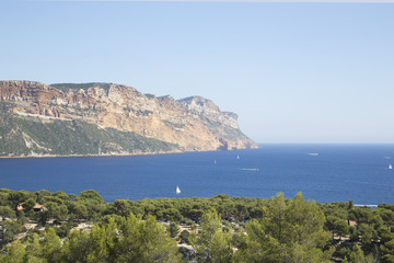 calanques of cassis, near marseille