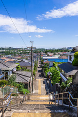 Fototapeta premium 郊外の住宅街