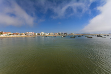 View from river Portugal Landscapes of Portugal