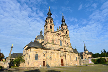 Fototapeta na wymiar Dom St. Salvator zu Fulda, Kirche, Religion, Bistum, Kloster