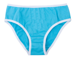 Women's panties isolated on white background.