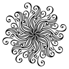 Beautiful Deco Mandala (Vector), Patterned design